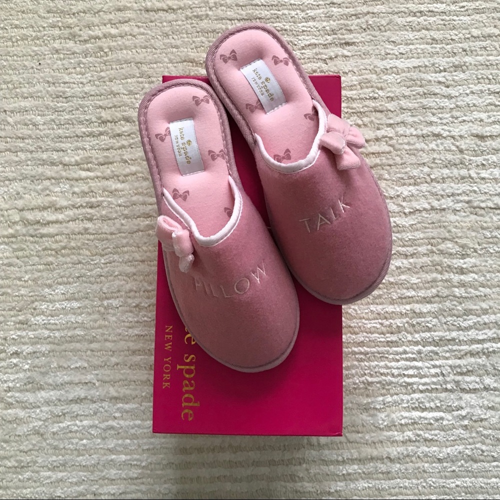 NWT Kate Spade “Pillow Talk” Barrone slippers - Picture 5 of 8
